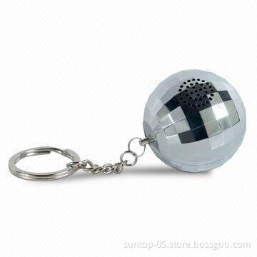 Mini Speaker with 650 to 20KHz Frequency and 80 Ohms Impedance